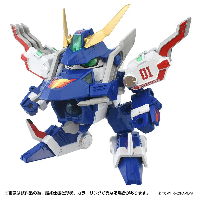 Bomberman B-Daman Bakugaiden - Bomberman - White Blows - ToyRise (DMB-01) (Takara Tomy)ㅤ – Takara Tomy – ActionFigureBrasil