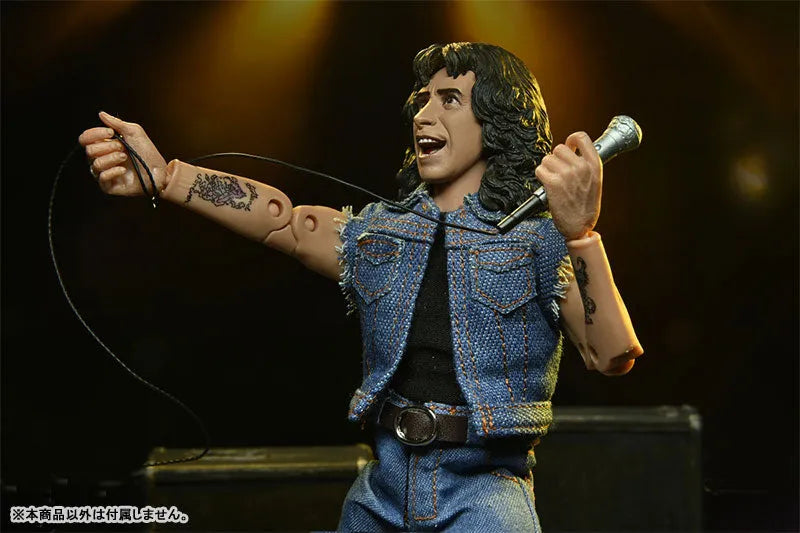 Bon Scott 8 Inch Action Dollㅤ – NECA – ActionFigureBrasil