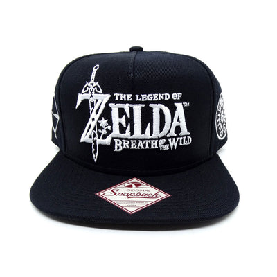 BONE ZELDA BOTW SNAPBACK BLACK 2732