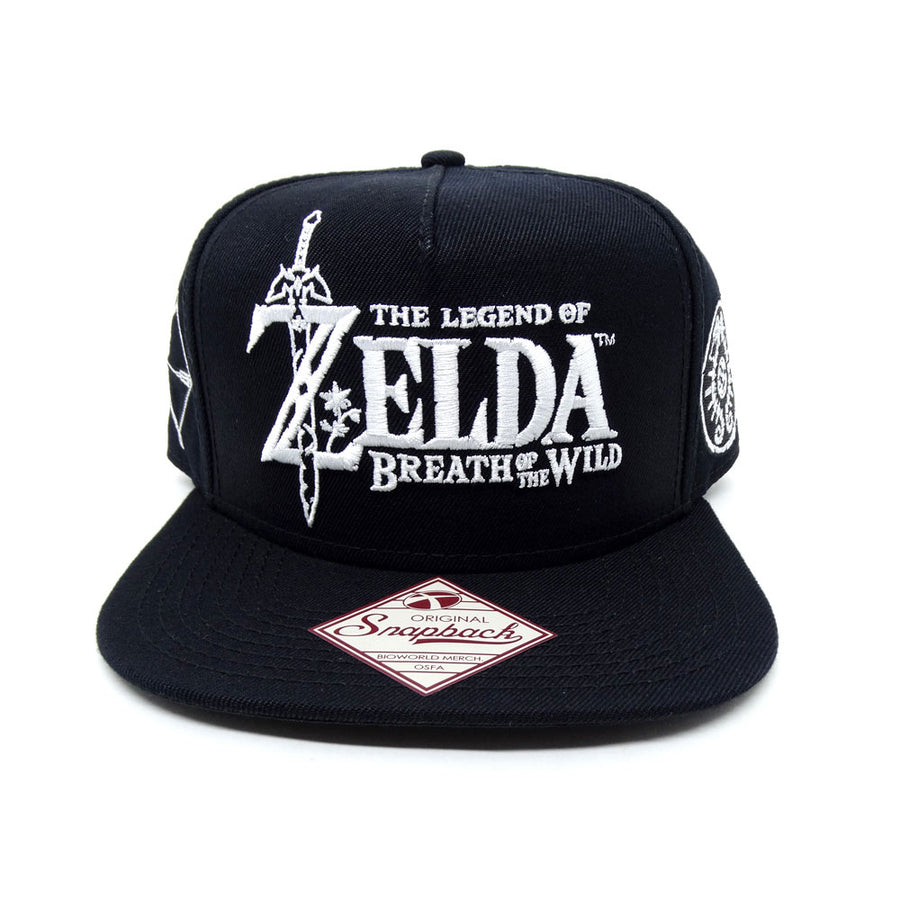BONE ZELDA BOTW SNAPBACK BLACK 2732