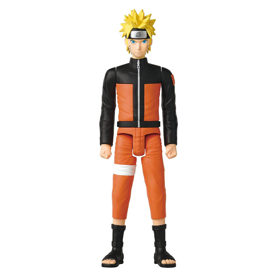 BONECO BANDAI ANIME HEROES MEGA NARUTO SHIPPUDEN - NARUTO UZUMAKI (38151)
