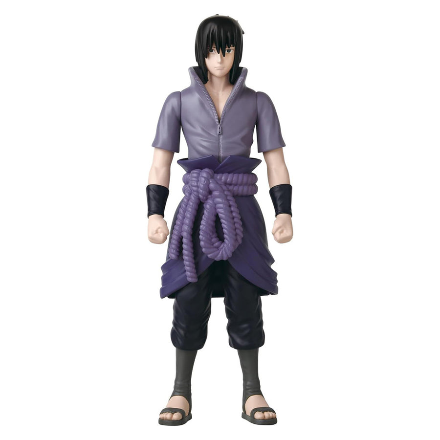 BONECO BANDAI ANIME HEROES MEGA NARUTO SHIPPUDEN - SASUKE UCHIHA (38152)