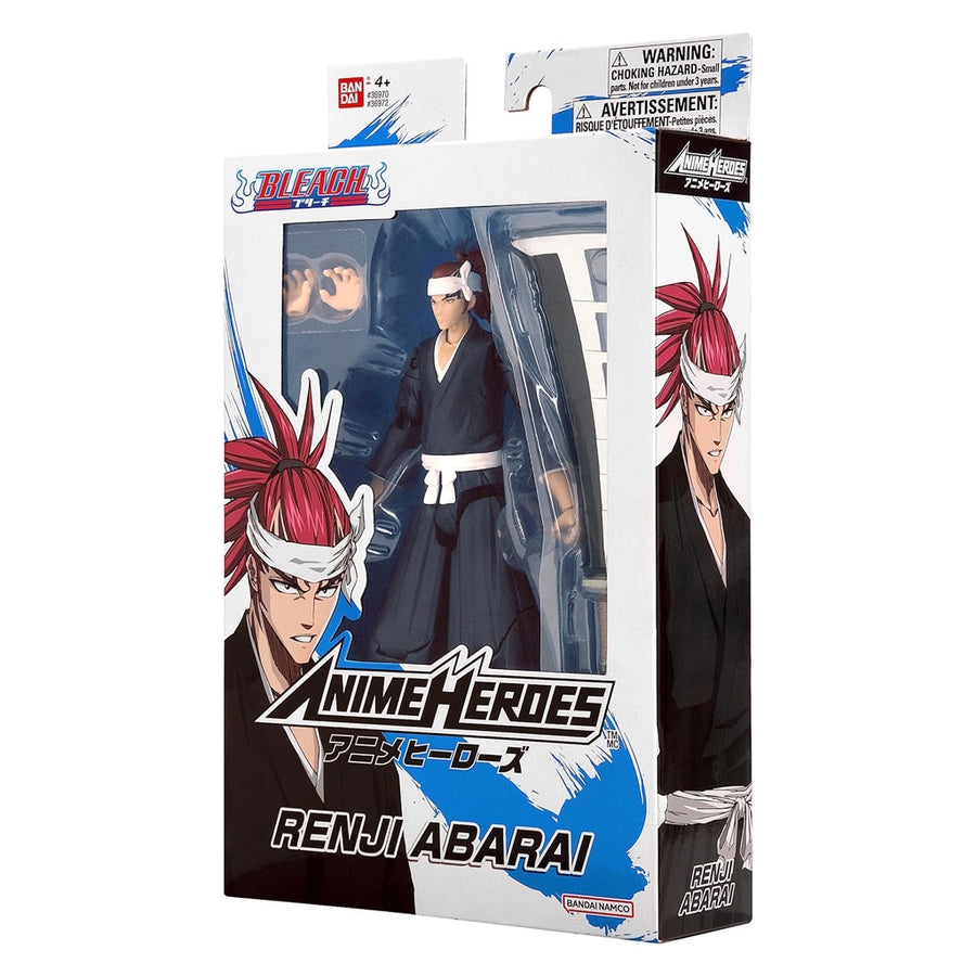 BONECO BANDAI BLEACH ANIME HEROES - RENJI ABARAI (36972)