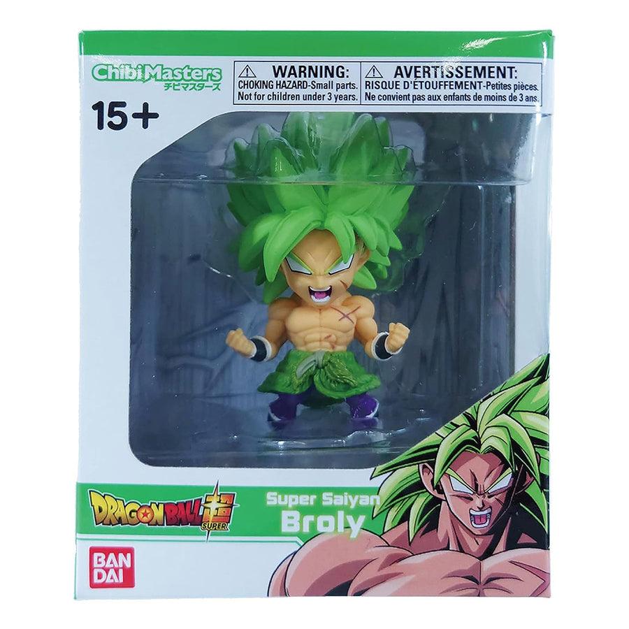 BONECO BANDAI CHIBI MASTERS DRAGON BALL Z - SUPER SAIYAN BROLY (572312)