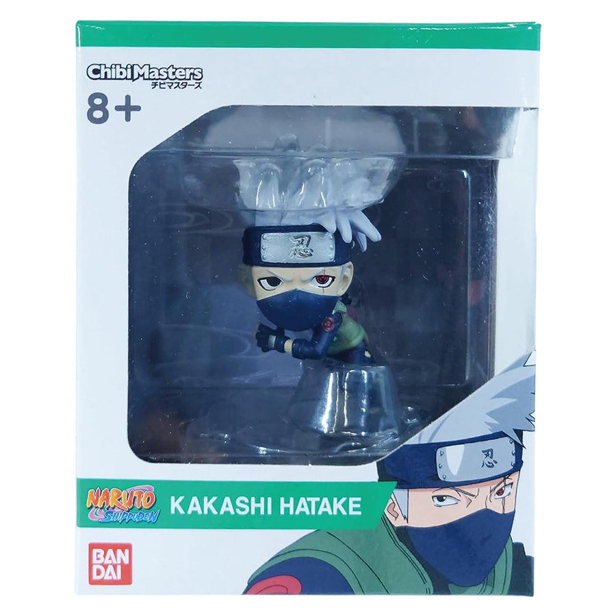 BONECO BANDAI CHIBI MASTERS NARUTO - HATAKE KAKASHI (633853)