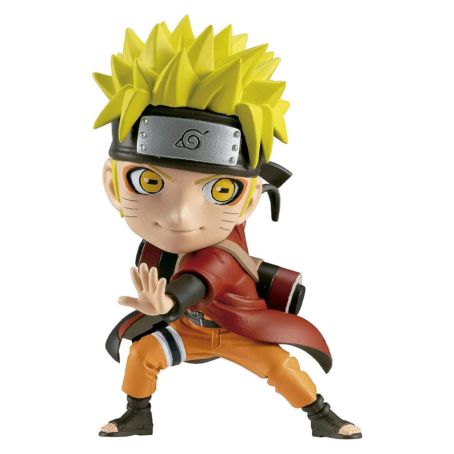 BONECO BANDAI CHIBI MASTERS NARUTO SHIPPUDEN - NARUTO UZUMAKI (633839)