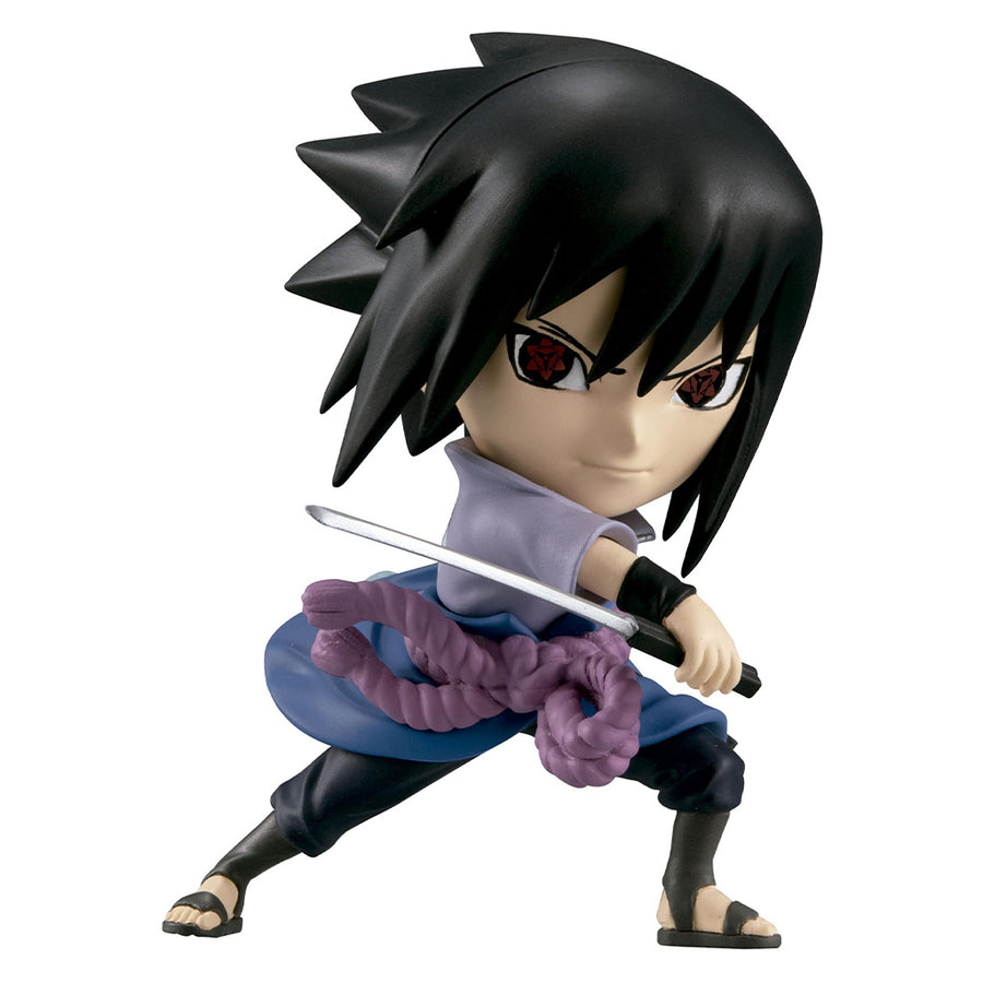 BONECO BANDAI CHIBI MASTERS NARUTO - UCHIHA SASUKE (633877)