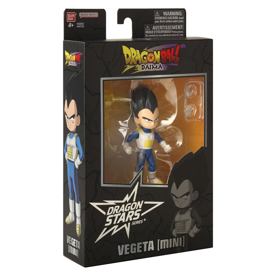 BONECO BANDAI DRAGON STARS: DRAGON BALL DAIMA - VEGETA (KID)
