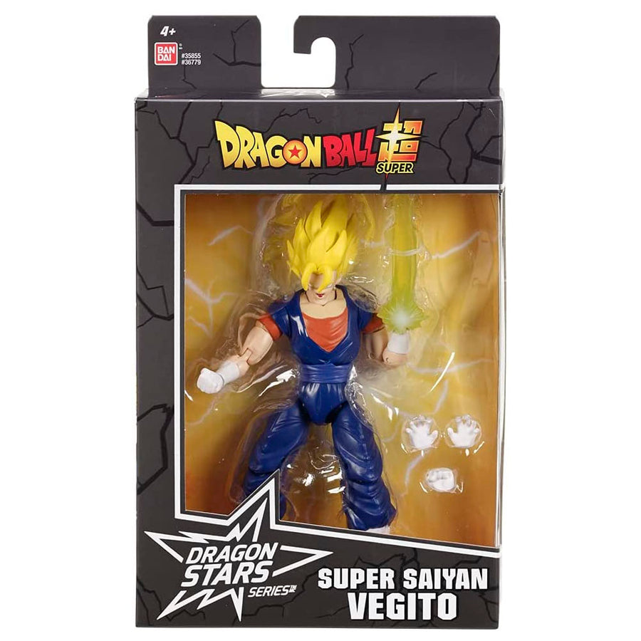BONECO BANDAI DRAGON STARS DRAGON BALL SUPER - SUPER SAIYAN VEGITO