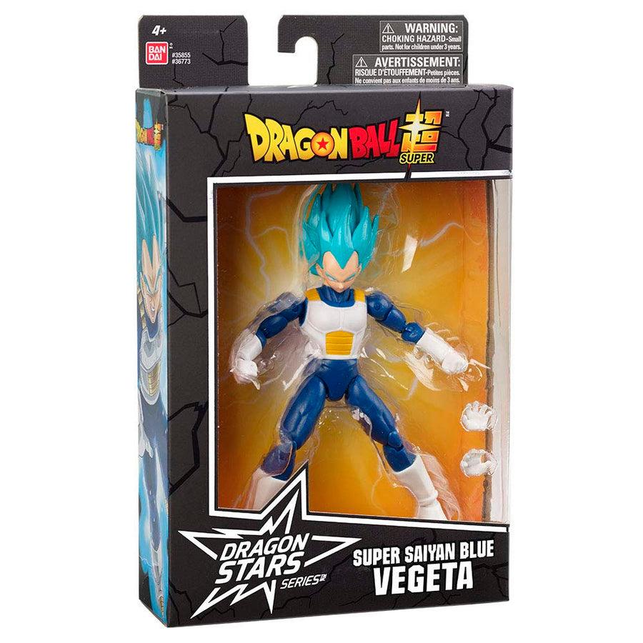 BONECO BANDAI DRAGON STARS DRAGON BALL SUPER - SUPER SAIYAN BLUE VEGETA