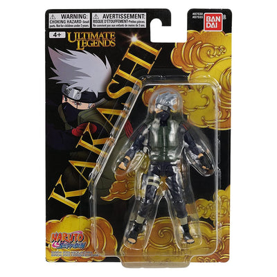 BONECO BANDAI LEGENDS NARUTO SHIPPUDEN - HATAKE KAKASHI (87533)