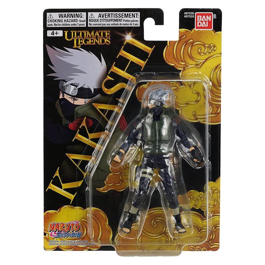 BONECO BANDAI LEGENDS NARUTO SHIPPUDEN - HATAKE KAKASHI (87533)
