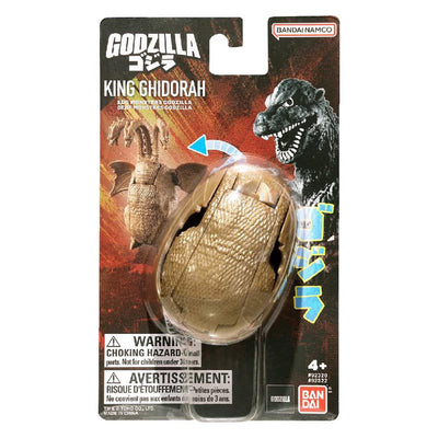 BONECO BANDAI NAMCO GODZILLA EGG MONSTERS 4" - KING GHIDORAH (92322)
