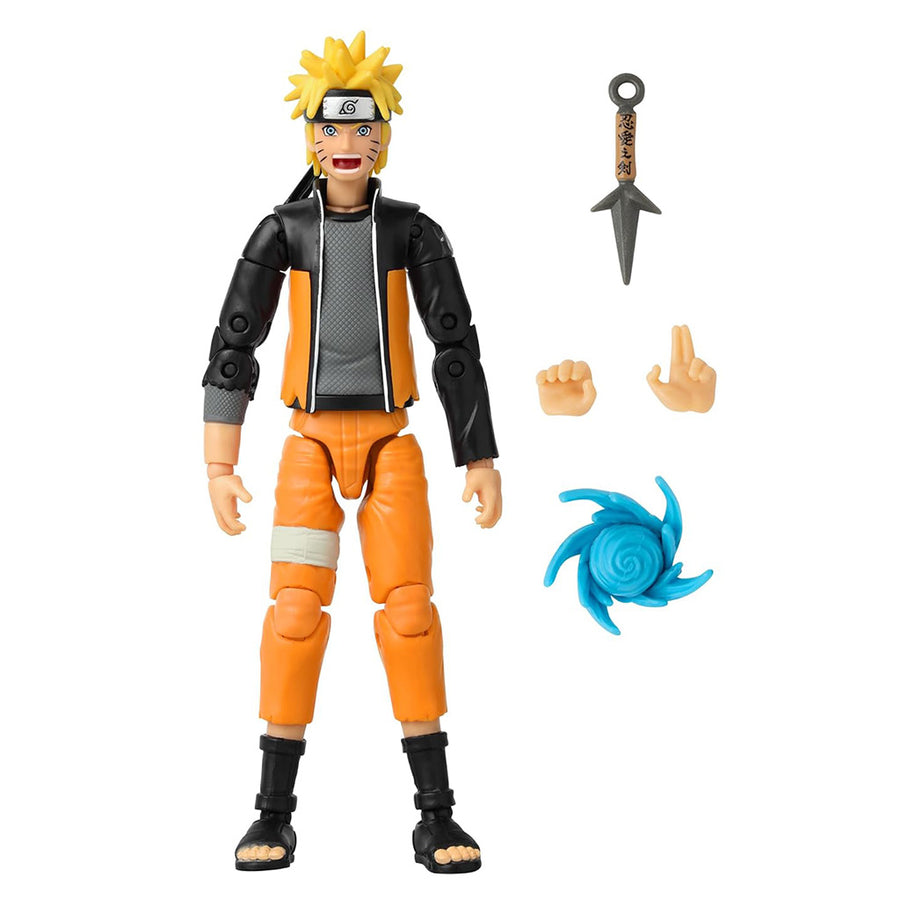 MUÑECA BANDAI NARUTO SHIPPUDEN ANIME HEROES - NARUTO UZUMAKI (39664)