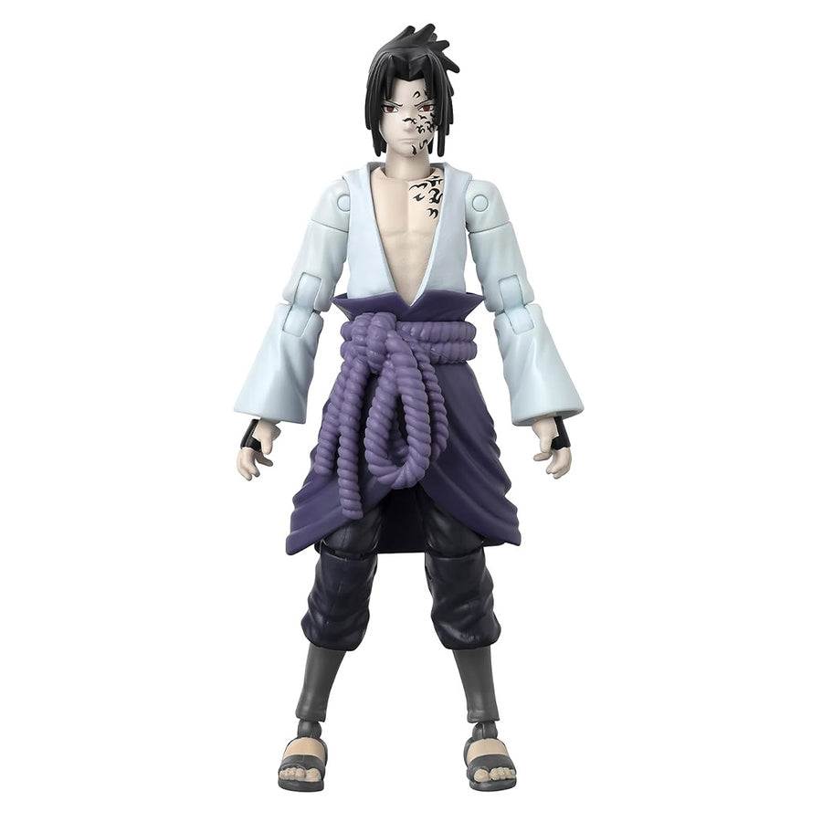 BONECO BANDAI NARUTO SHIPPUDEN ANIME HEROES - SASUKE UCHIHA (37712)