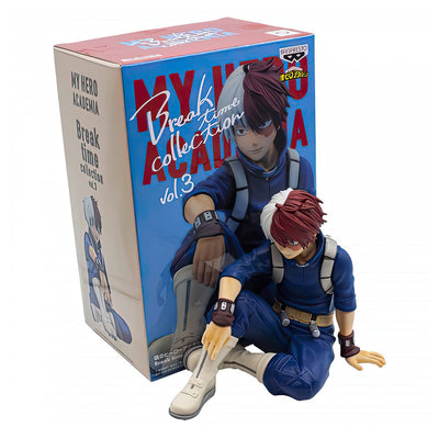 ESTÁTUA BANPRESTO MY HERO ACADEMIA BREAK TIME VOL. 3 - SHOTO TODOROKI 18933