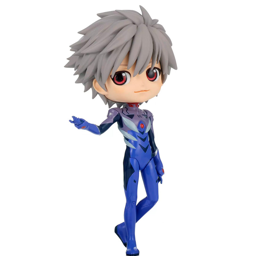 BONECO BANPRESTO Q POSKET NEON GENESIS EVANGELION - KAWORU NAGISA (VERSÃO A)