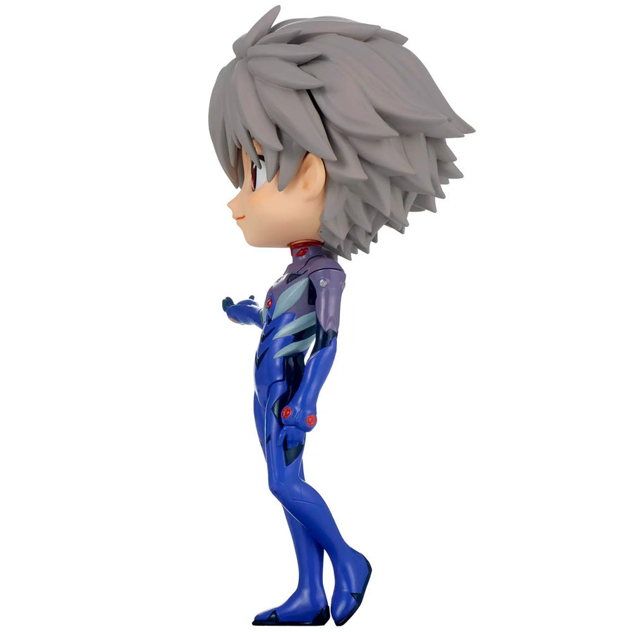 BONECO BANPRESTO Q POSKET NEON GENESIS EVANGELION - KAWORU NAGISA (VERSÃO A)