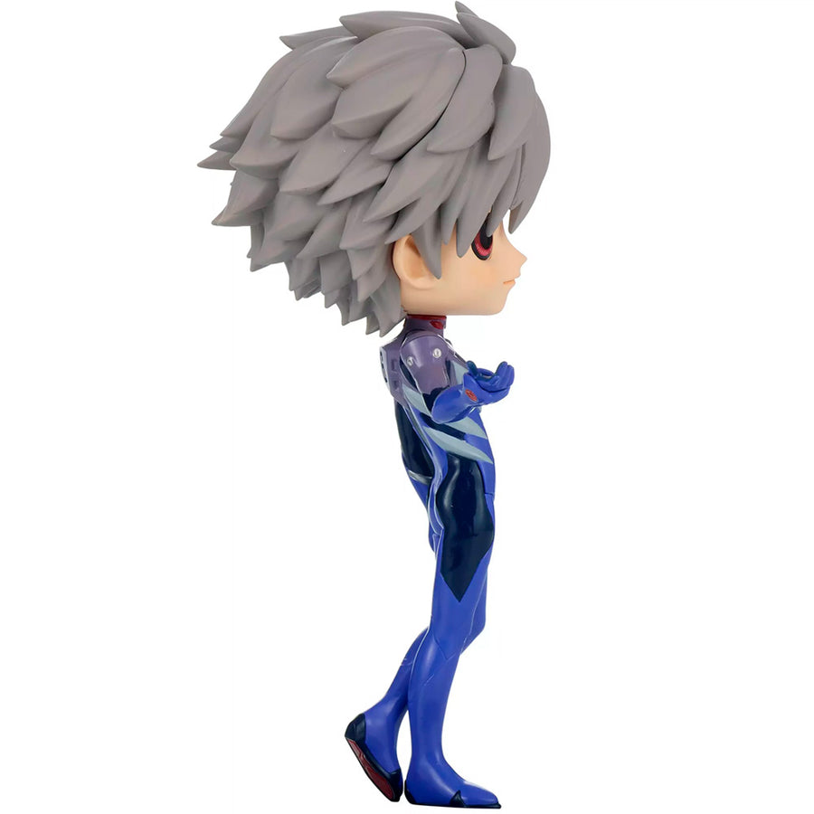 BONECO BANPRESTO Q POSKET NEON GENESIS EVANGELION - KAWORU NAGISA (VERSÃO A)