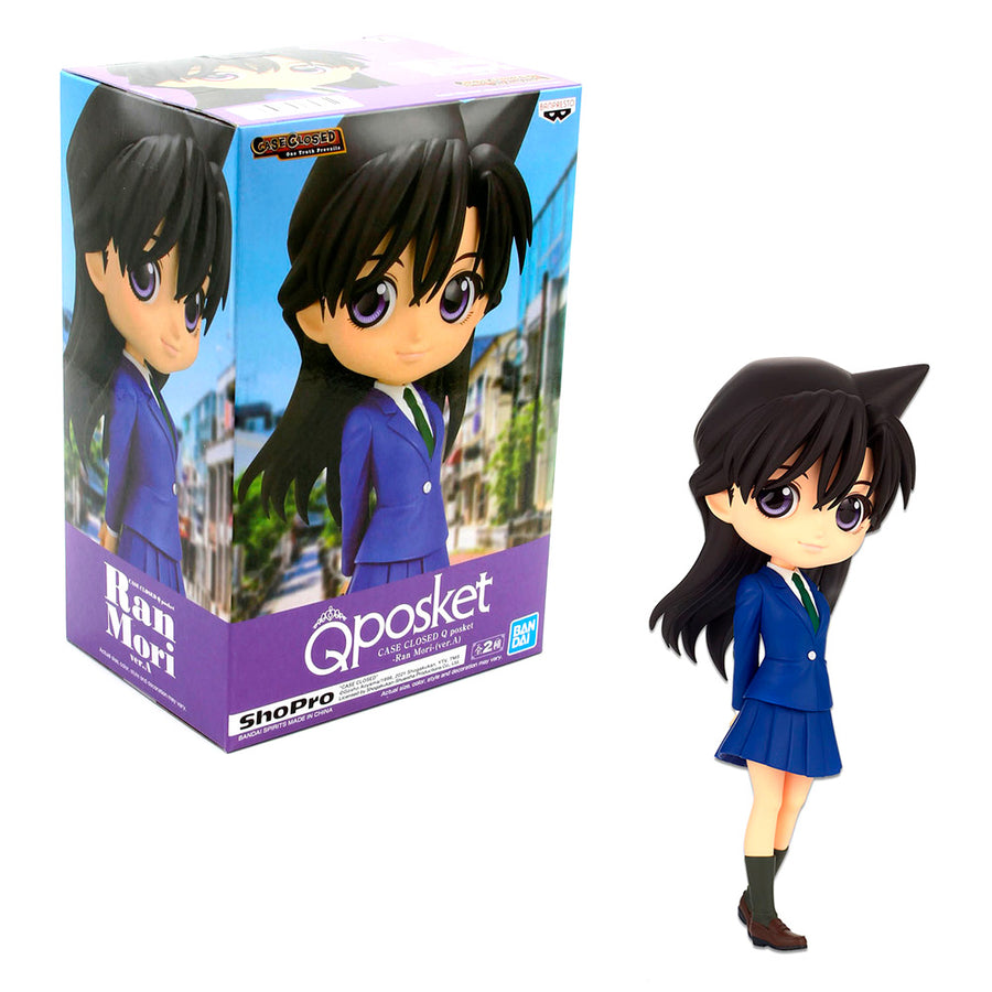ESTÁTUA BANPRESTO Q POSKET DETECTIVE CONAN - RAN MOURI