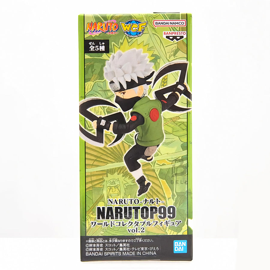 BONECO BANPRESTO WFC NARUTO SHIPPUDEN: NARUTOP 99 - HATAKE KAKASHI
