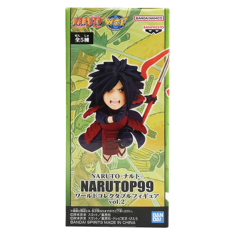 BONECO BANPRESTO WFC NARUTO SHIPPUDEN: NARUTOP 99 - MADARA UCHIHA (88164)