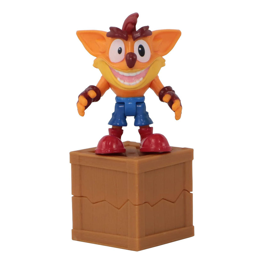 BONECO CRASH BANDICOOT DIORAMA - CRASH BANDICOOT WITH BOULDER (811563)
