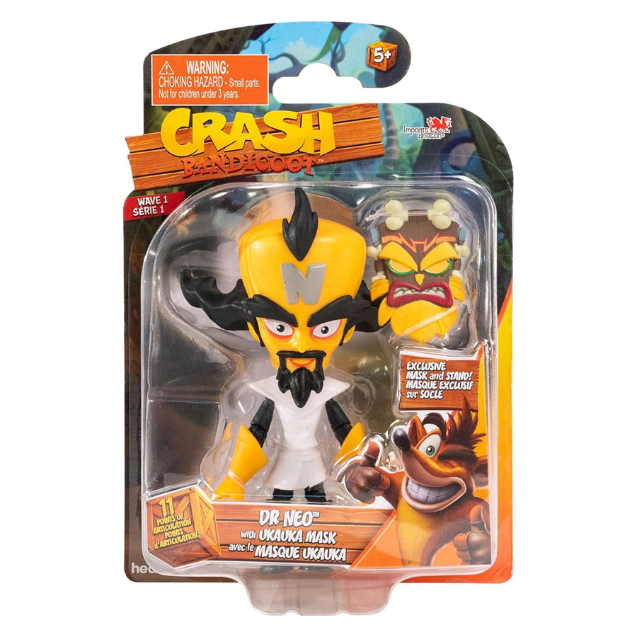 BONECO CRASH BANDICOOT - DR. NEO & UKAUKA MASK (812157)