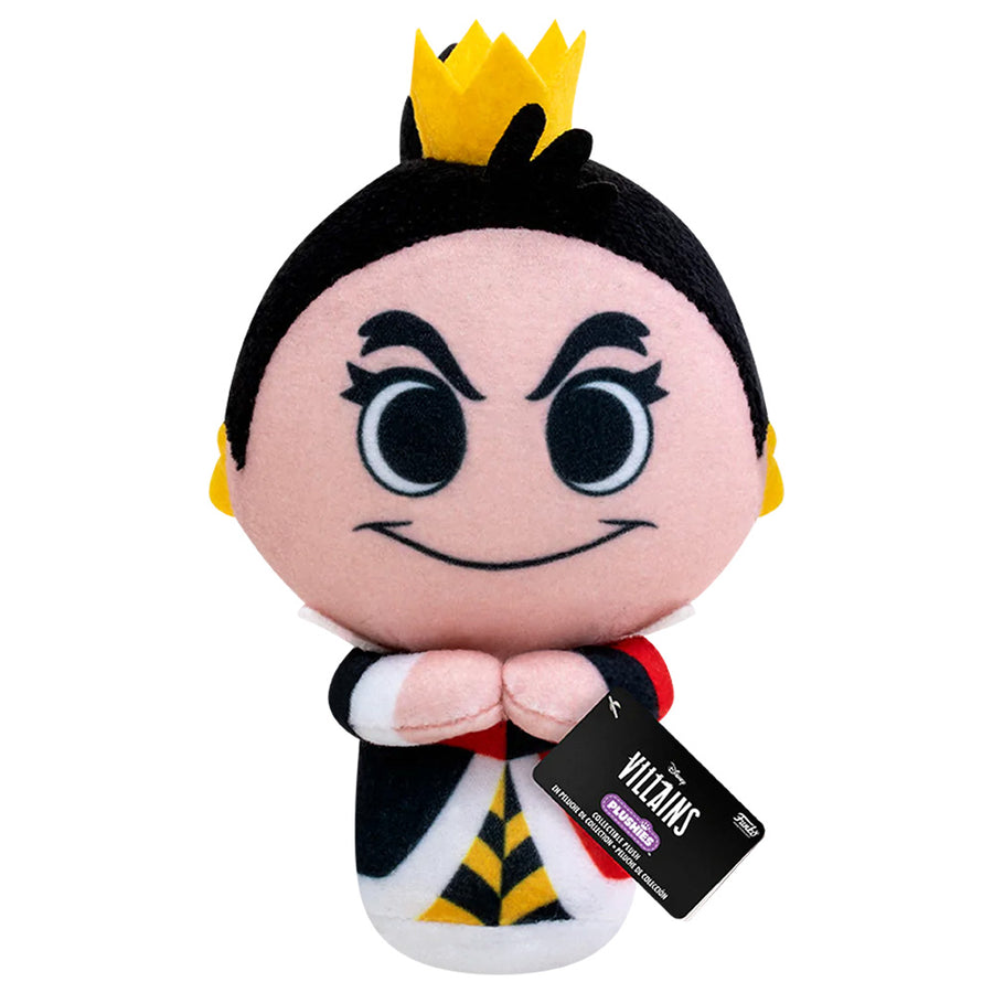 BONECO DE PELÚCIA FUNKO DISNEY VILLANS - QUEEN OF HEARTS BRINDE