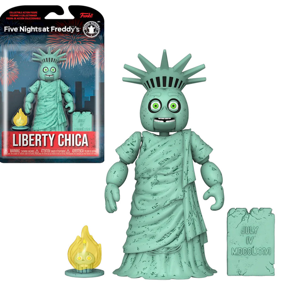 BONECO FUNKO ACTION FIVE NIGHTS AT FREDDY'S - LIBERTY CHICA