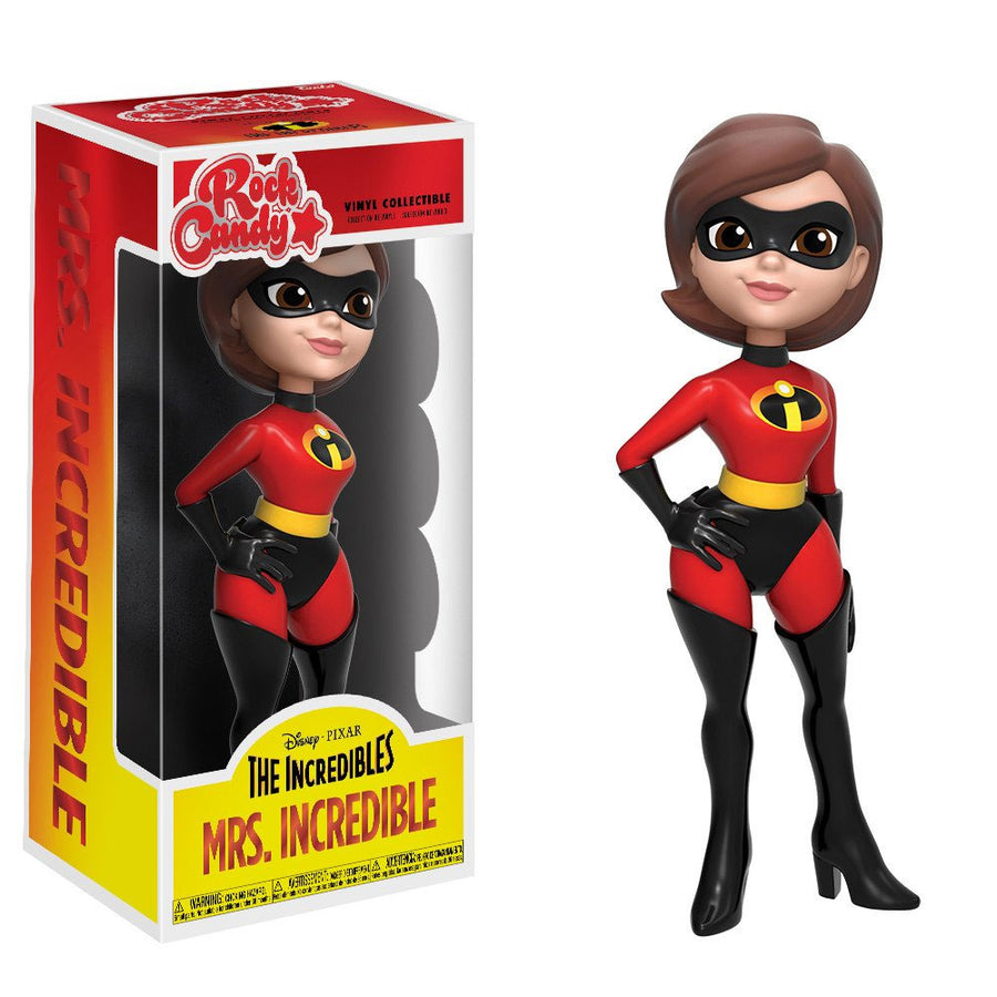 BONECO FUNKO ROCK CANDY DISNEY - MRS. INCREDIBLE BRINDE