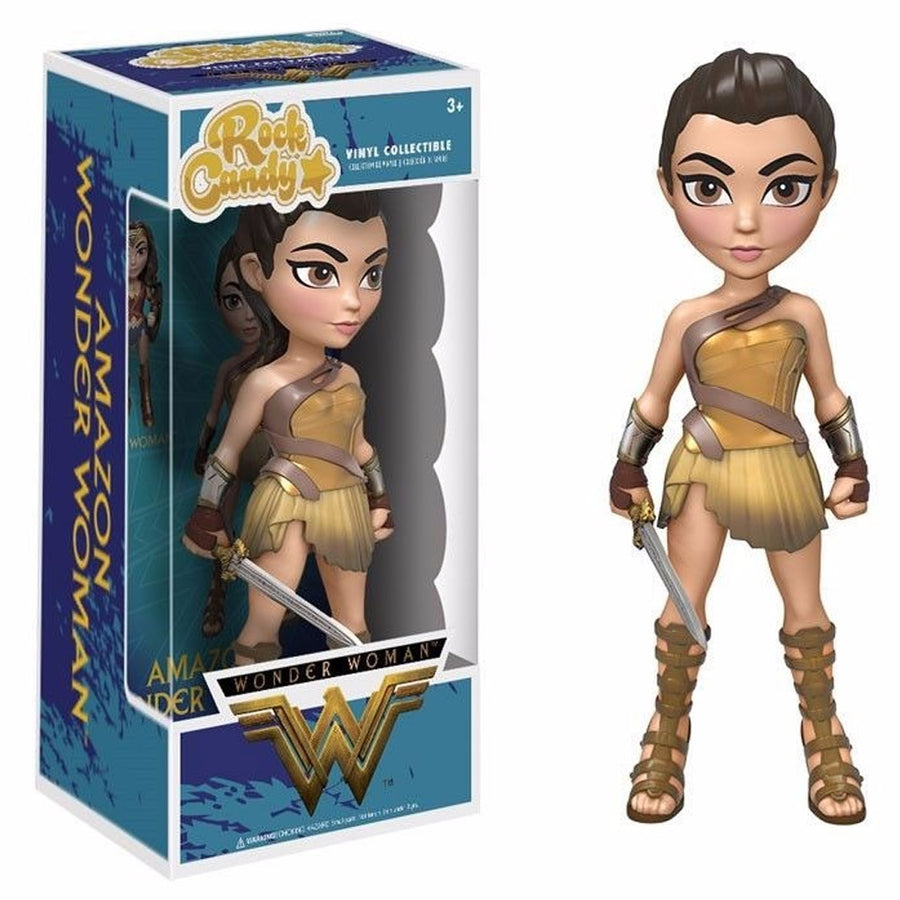 BONECO FUNKO ROCK CANDY WONDER - WOMAN AMAZON