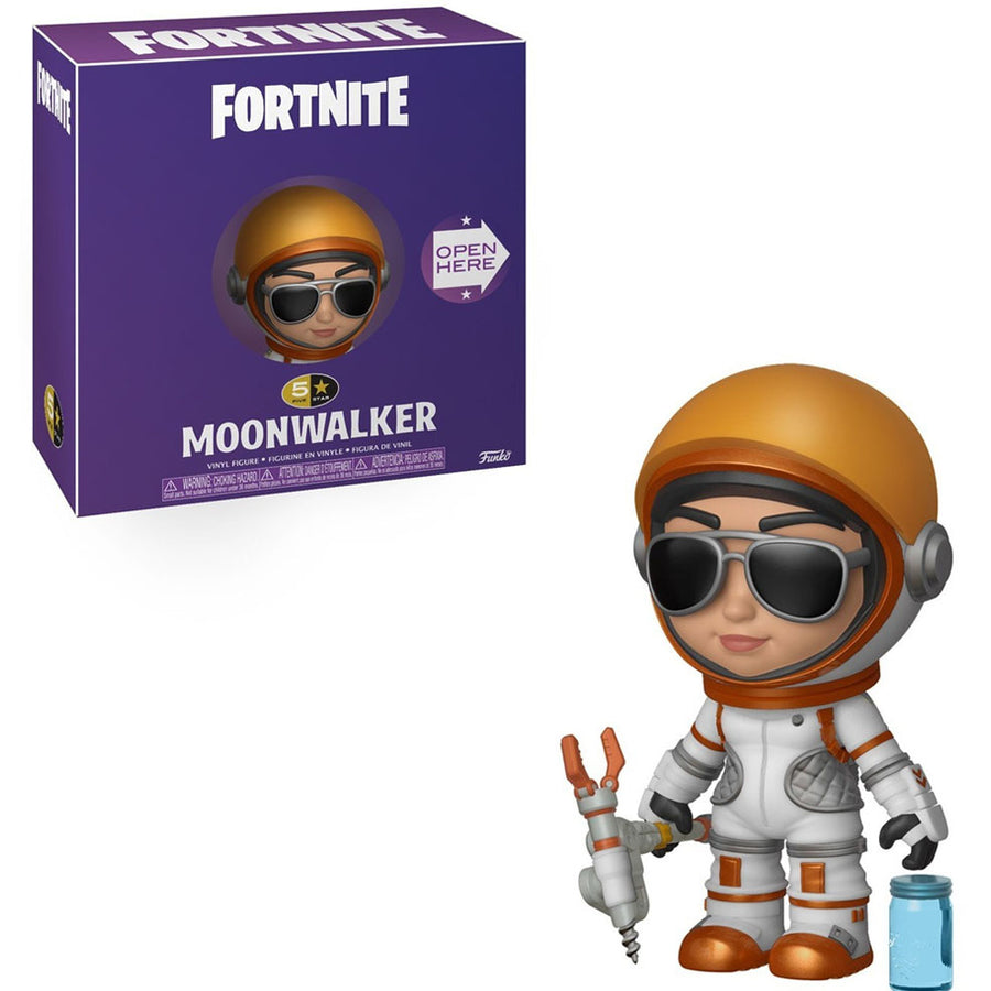 BONECO FUNKO STAR 5 - FORTNITE MOONWALKER BRINDE