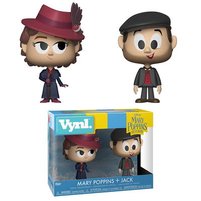 BONECO FUNKO VYNL DISNEY MARY POPPINS + JACK 2PACK