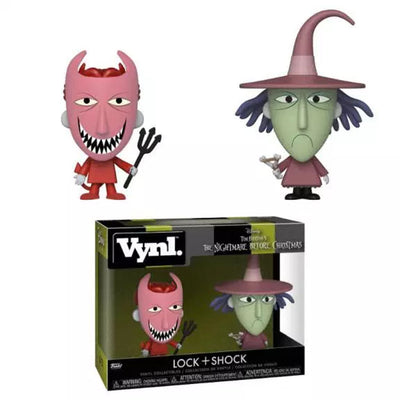BONECO FUNKO VYNL DISNEY NBC LOCK + SHOCK 2PACK BRINDE
