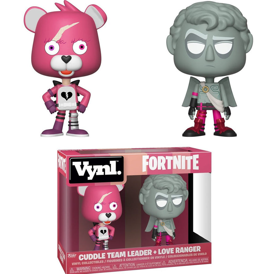 BONECO FUNKO VYNL - FORTNITE CUDDLE TEAM LEADER + LOVE RANGER 2PACK