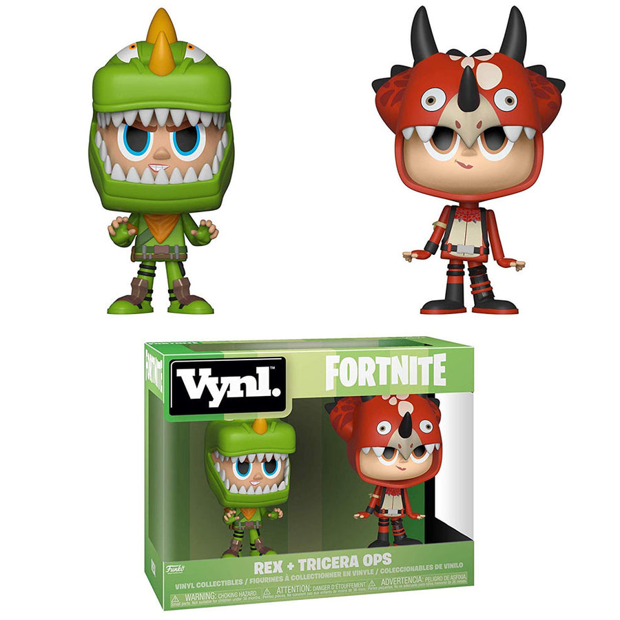 BONECO FUNKO VYNL - FORTNITE TRICERA OPS + REX 2PACK