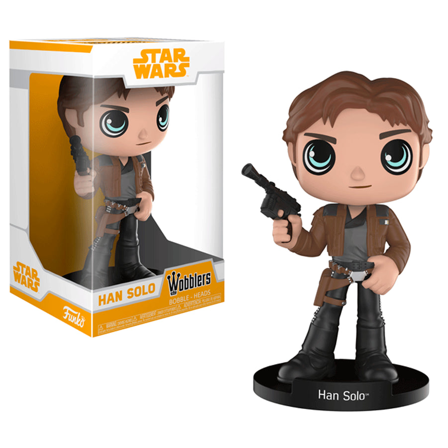 BONECO FUNKO WOBBLES STAR WARS HAN SOLO BRINDE