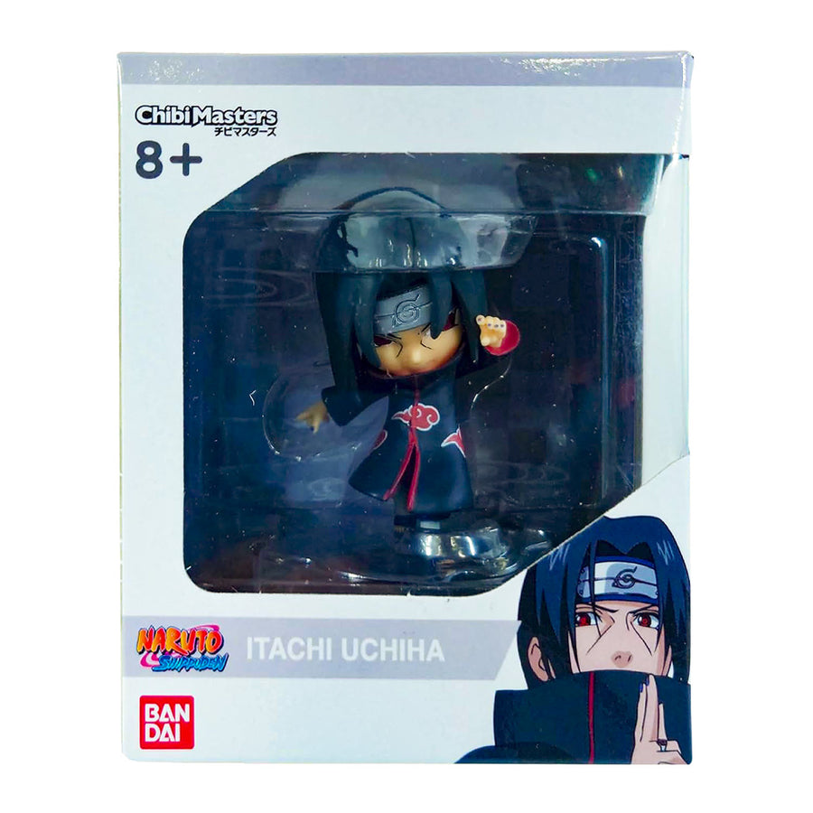 BONECOS BANDAI NARUTO CHIBI MASTER - UCHIHA ITACHI