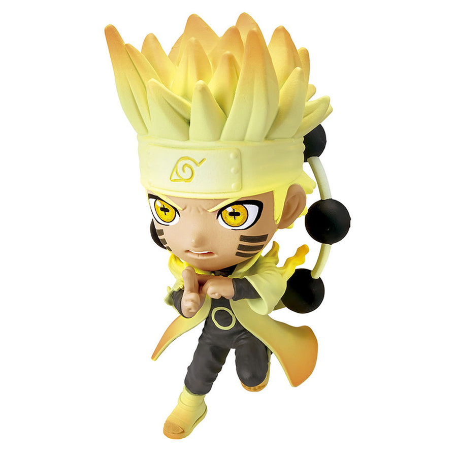 BONECO BANDAI NARUTO CHIBI MASTER - NARUTO UZUMAKI
