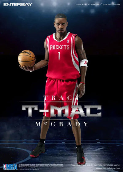 [Bonus] 1/6 Real Masterpiece Collectible Figure - NBA Collection: T-MAC Tracy McGradyㅤ – Enterbay – ActionFigureBrasil