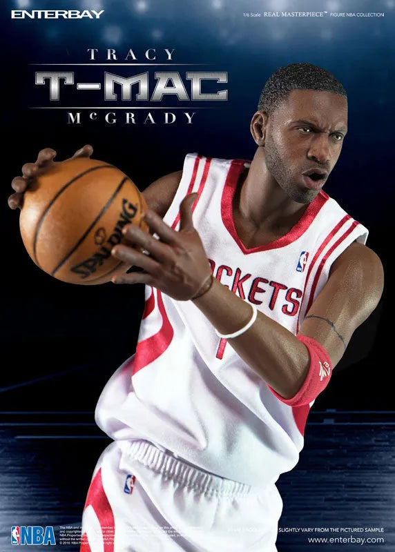 [Bonus] 1/6 Real Masterpiece Collectible Figure - NBA Collection: T-MAC Tracy McGradyㅤ – Enterbay – ActionFigureBrasil