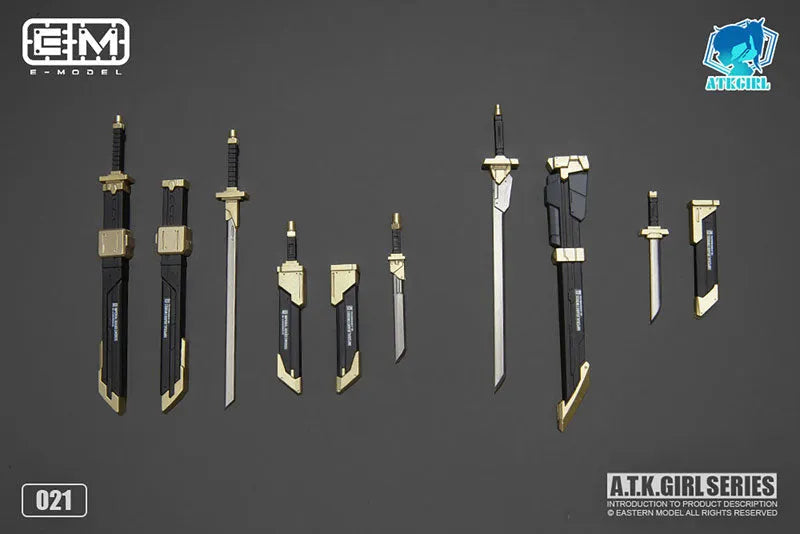 [Bonus] Jinyi Wei Armor Girl JW-021 Universal Color Ver. Plastic Modelㅤ – E-model – ActionFigure Brasil