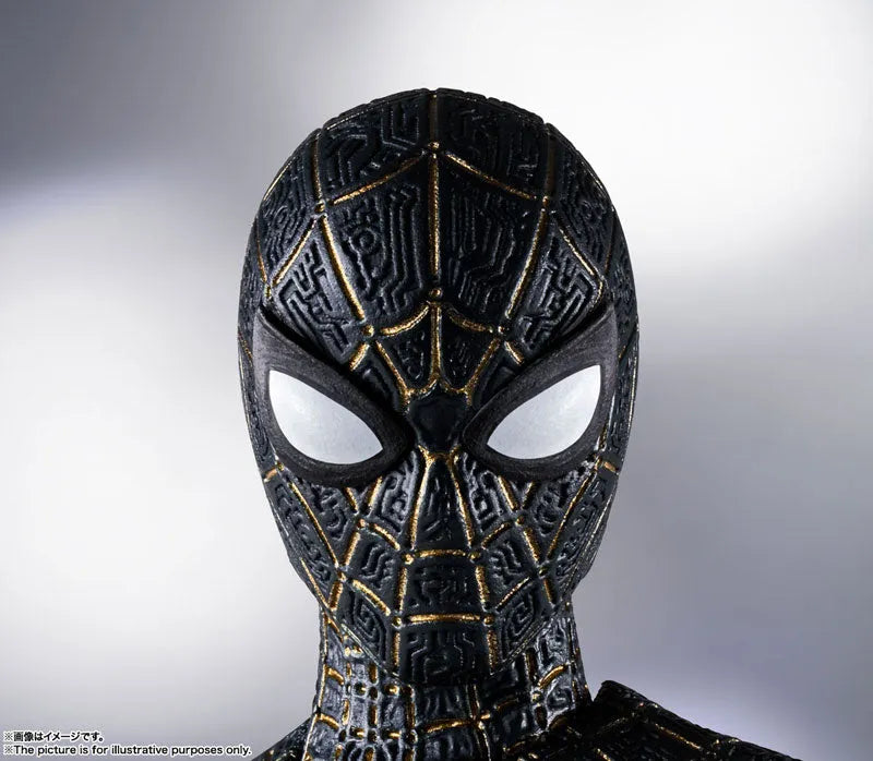 [Bonus] S.H.Figuarts Spider-Man [Black & Gold Suit] (Spider-Man: No Way Home)ㅤ – Bandai Spirits – ActionFigure Brasil