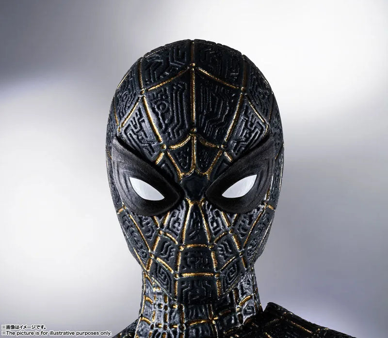[Bonus] S.H.Figuarts Spider-Man [Black & Gold Suit] (Spider-Man: No Way Home)ㅤ – Bandai Spirits – ActionFigure Brasil