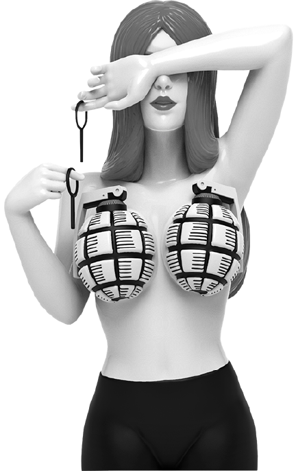 Booby Trap - LIMITED EDITION – Mighty Jaxx – ActionFigure Brasil