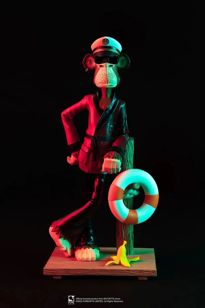 Bored Captain Ape #778 – PureArts – ActionFigure Brasil