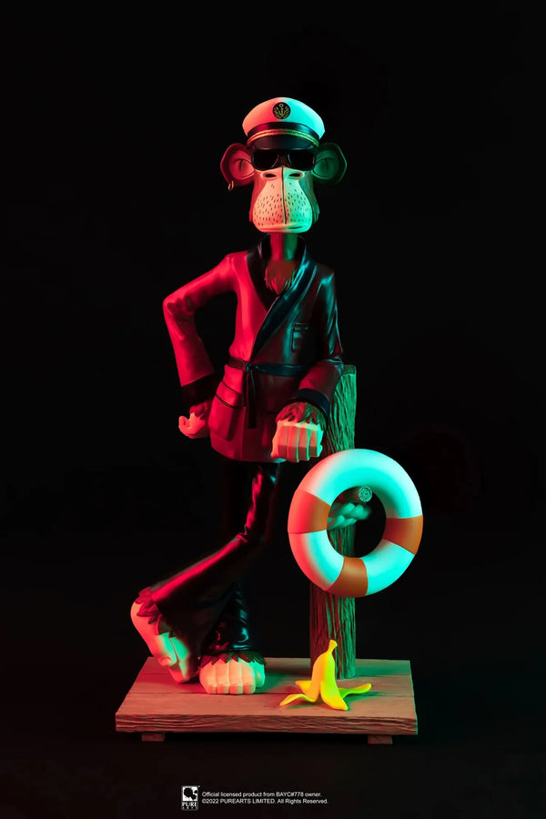 Bored Captain Ape #778 – PureArts – ActionFigure Brasil