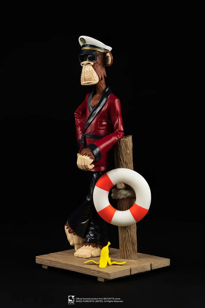 Bored Captain Ape #778 – PureArts – ActionFigure Brasil — detalhe do produto