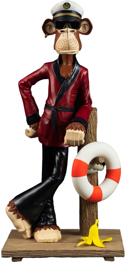 Bored Captain Ape #778 – PureArts – ActionFigure Brasil